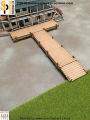 Wooden Jetty Set