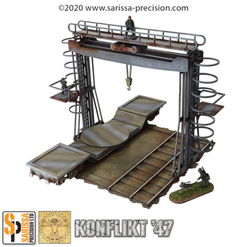 Raid on Railhead 37 - a Huette 13 scenario - Konflikt'47 (28mm)