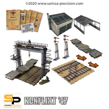 Raid on Railhead 37 - a Huette 13 scenario - Konflikt'47 (28mm)