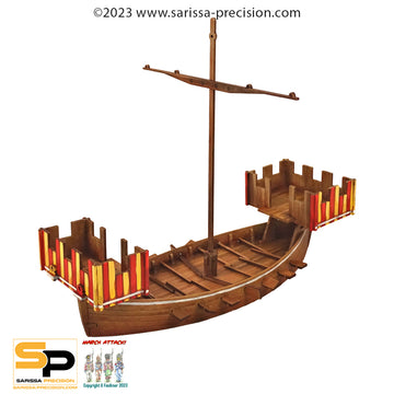 Northern Great Galley (Castellated) (28mm)