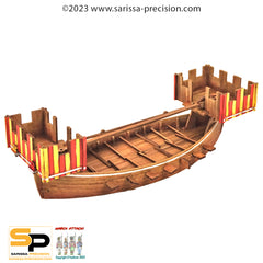 Northern Great Galley (Castellated) (28mm)