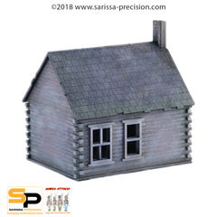 Log Cabin - Stone Chimney