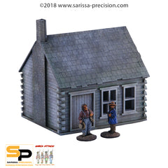 Log Cabin - Stone Chimney