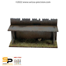 Stockade Medium Wall x2 (28mm)