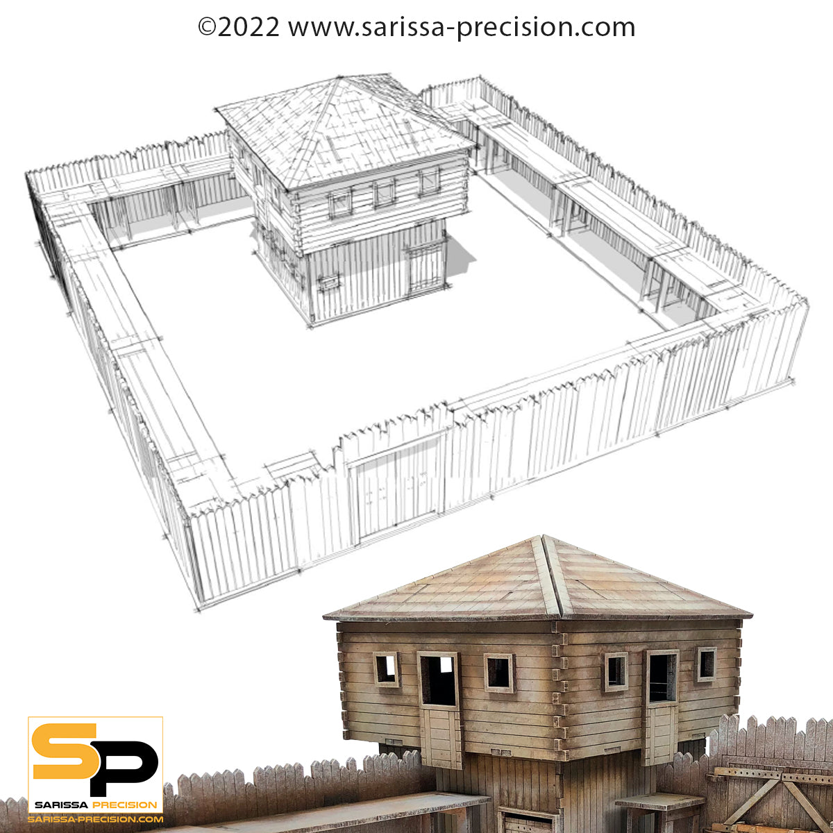 Stockade Outpost (28mm)