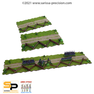 15mm North American Rail Fence