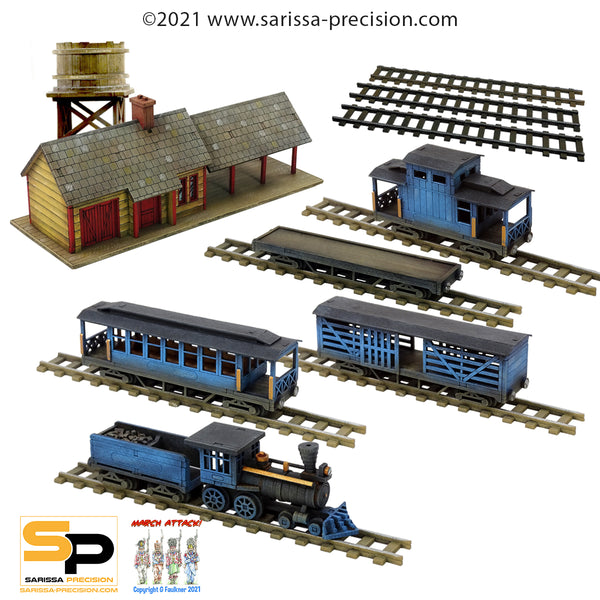 The Old West Train Set (15mm ) – Sarissa Precision Limited