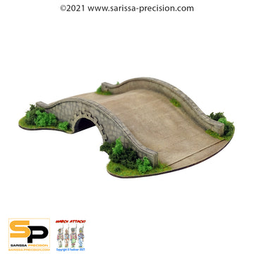 15mm Stone Bridge - Single Arch set