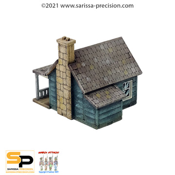 15mm North American - Cabin #3 with Porch