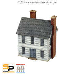 15mm North American - Planked House