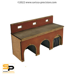 15mm ACW Brick Fort Castmate Wall