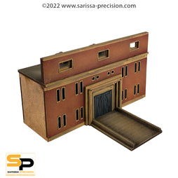 15mm ACW Brick Fort Gate Wall