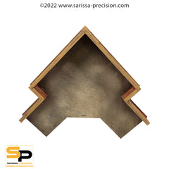 15mm ACW Brick Fort Bastion Corner