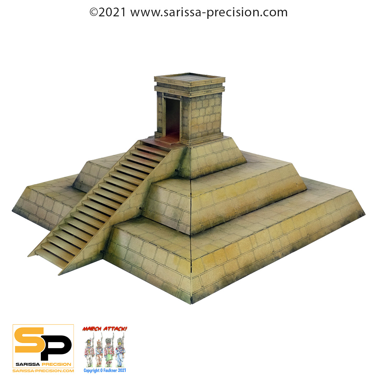 Ancient Americas - Pyramid of Worship (28mm)