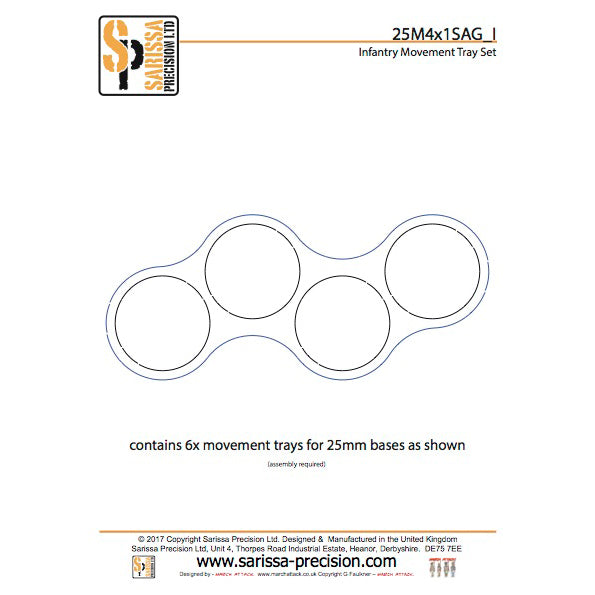 Infantry Movement Tray Set