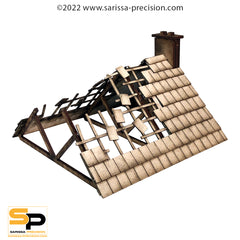 Destroyed Terrace Shop (28mm)