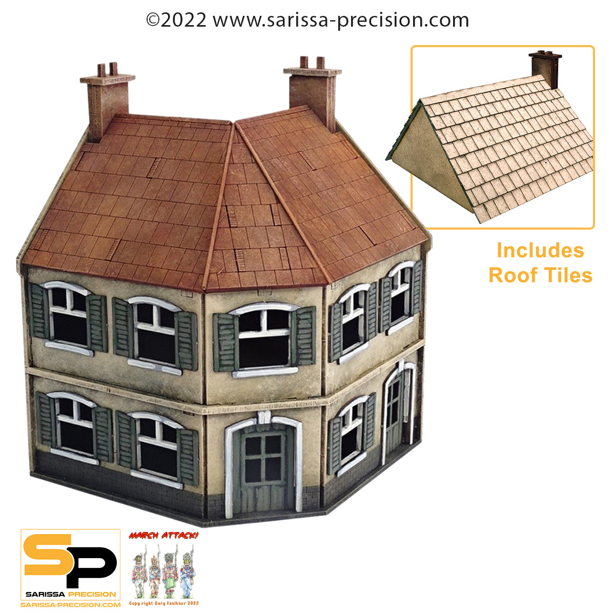 Corner Terrace House (28mm)