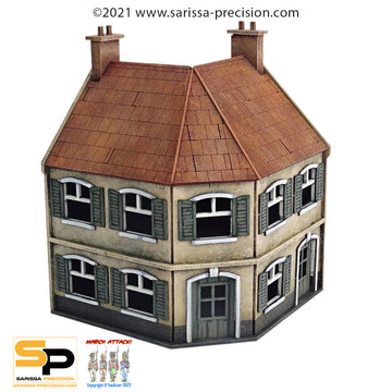 Town Scenery Set - 15mm