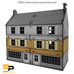 Destroyed Terrace Shop (28mm)