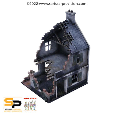 Bombed-Out Terrace (28mm)