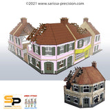 Destroyed Town Scenery Set (28mm)
