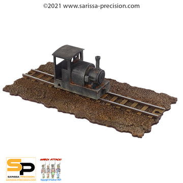 Narrow Gauge Steam Tank Engine (28mm)