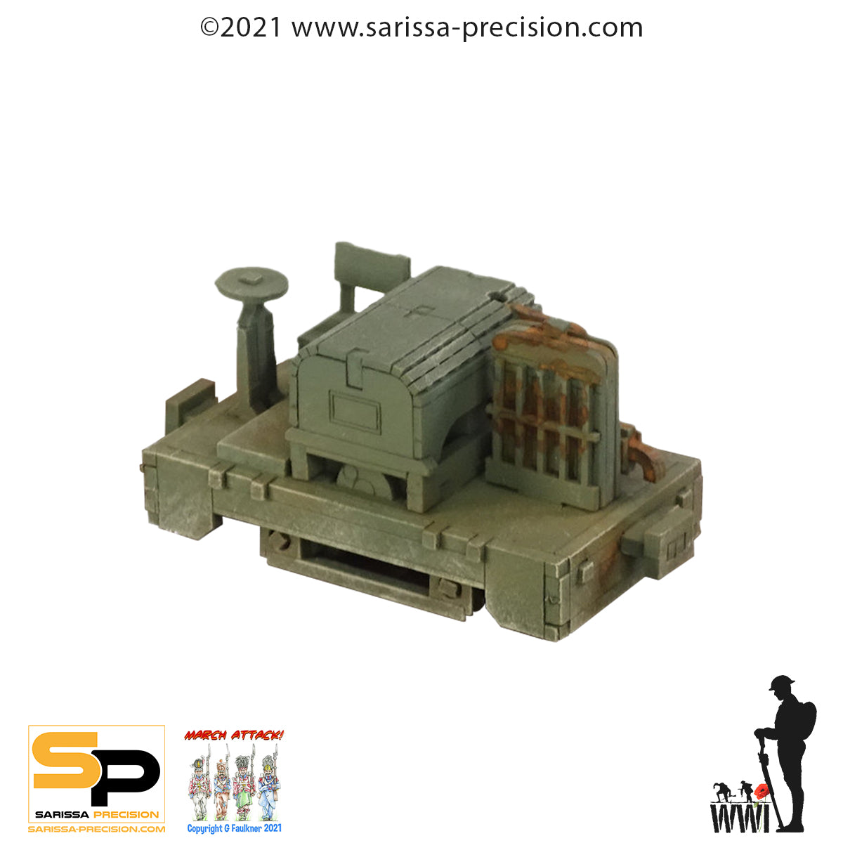 WW1 Narrow Gauge British Simplex Type O (28mm)