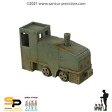 WW1 Narrow Gauge German Armoured Engine (28mm)