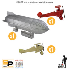WWI Airship Battle Set - German (28mm)