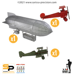 WWI Airship Battle Set - German (28mm)