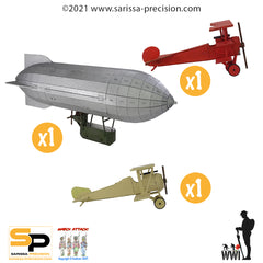 WWI Airship Battle Set - British (28mm)