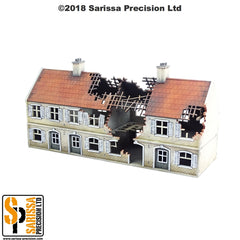 Destroyed Terrace House Block - 20mm