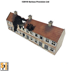 Destroyed Terrace Shop Block - 15mm