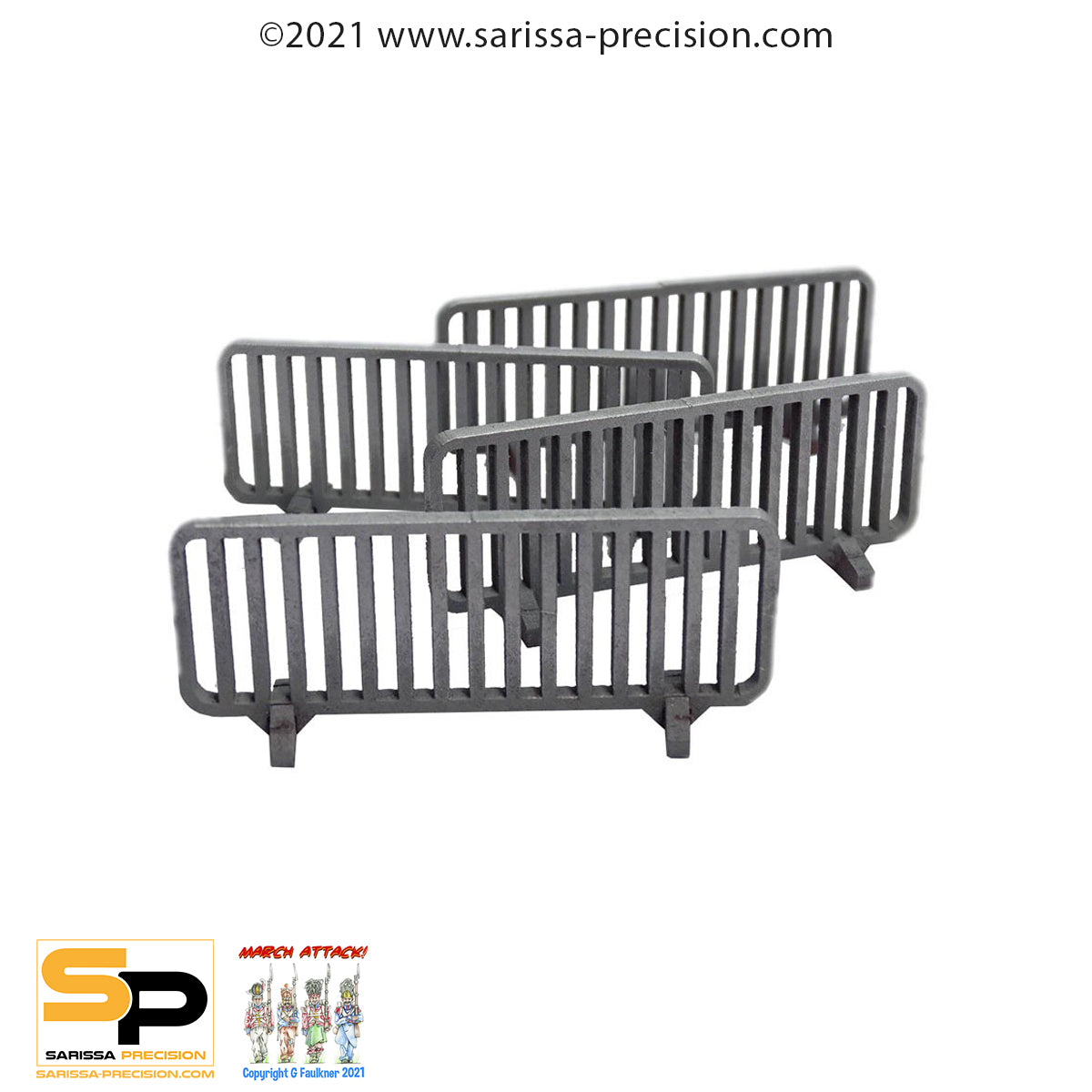 Crowd Control Barrier Set (28mm)