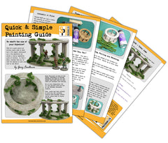 FREE: Greco Roman Ring Temple - A Simple Painting Guide