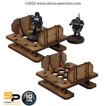 Zone Theta - Ground Level Gantry - Short (x2)