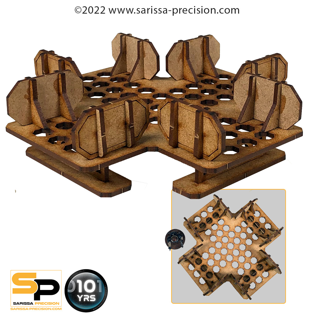 Zone Theta - Ground Level Gantry - 4 Way Intersection