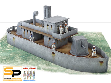 WW1 Fly Class River Boat