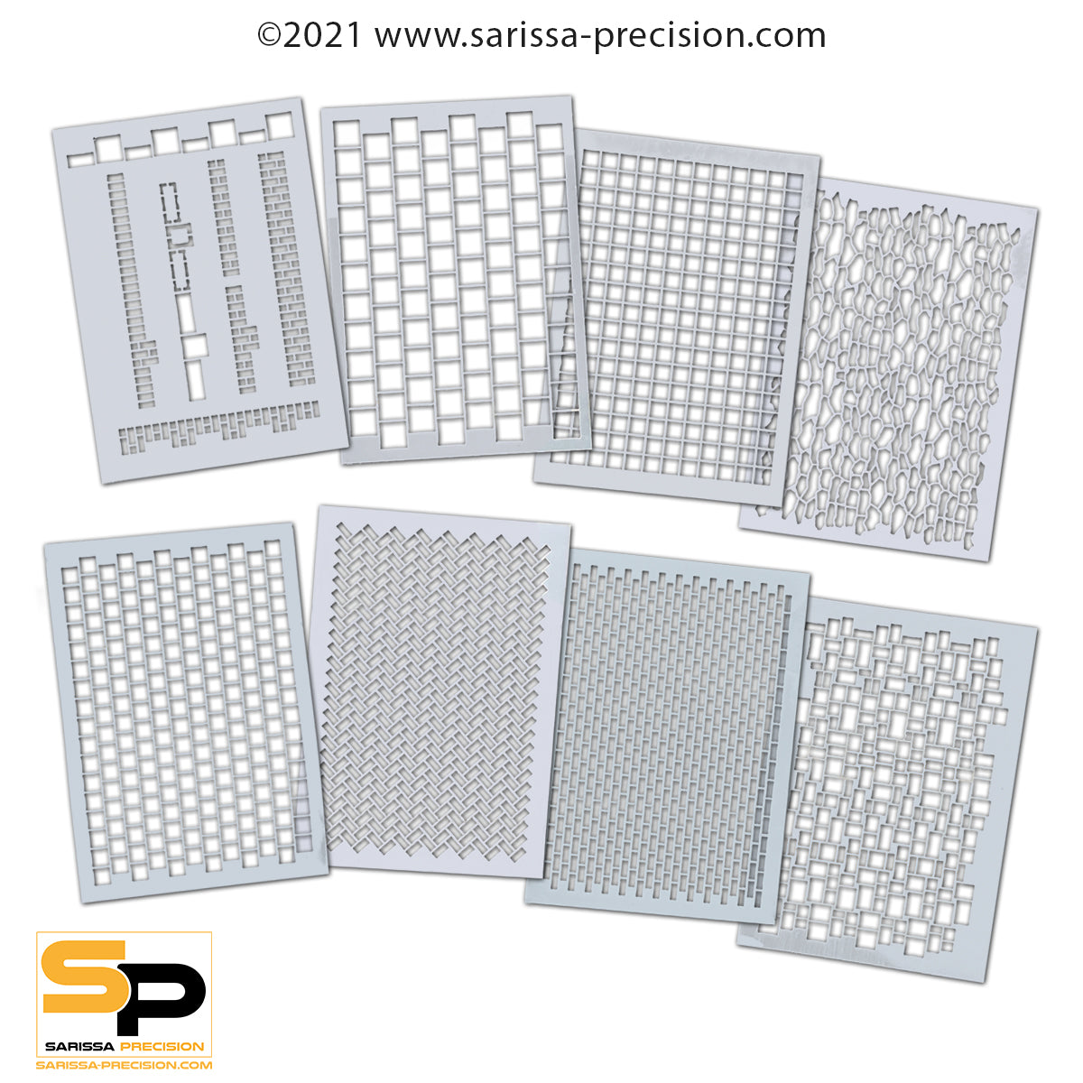 Sarissa Stencil System - Stencil Set 1