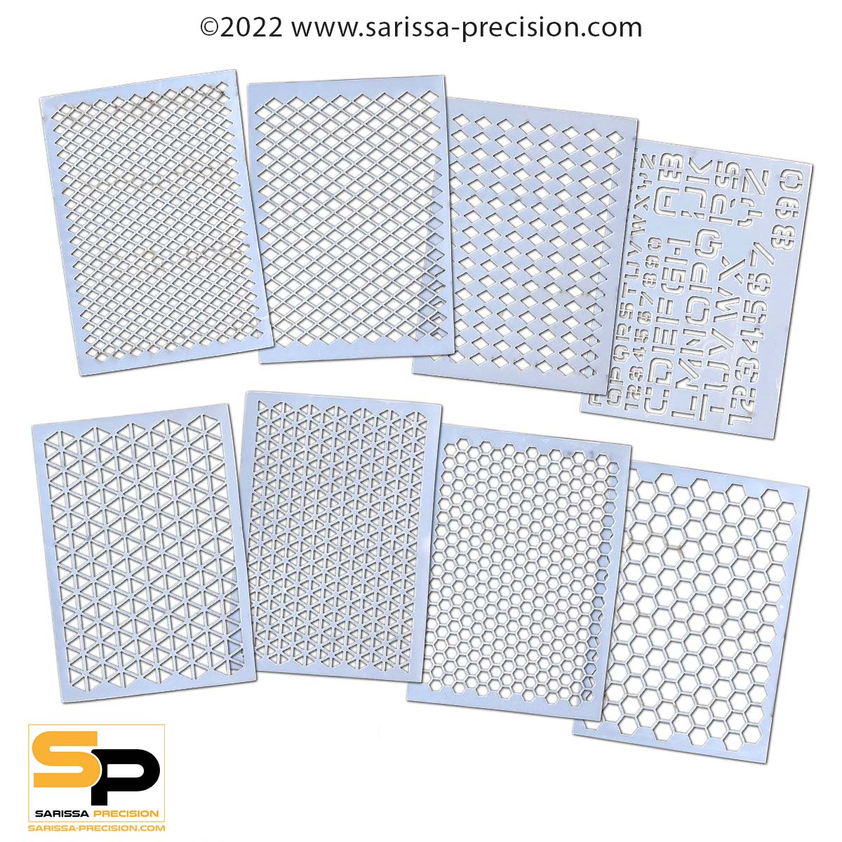 Sarissa Stencil System - Stencil Set 2