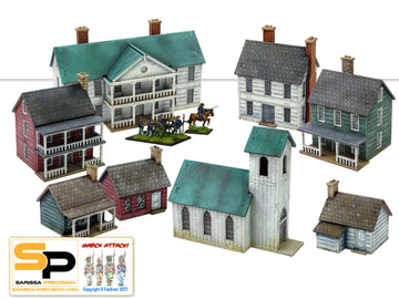 15mm North American Town set