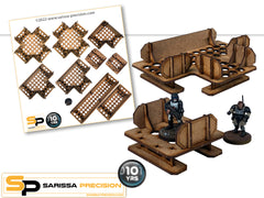 Zone Theta - Ground Level Gantry Battle Set