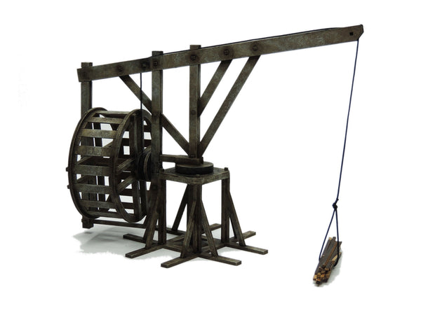 Large Treadwheel Crane – Sarissa Precision Limited