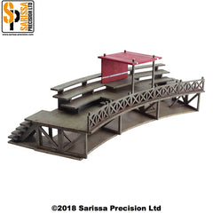 Ludus Grandstand Set with Pulvinar (Curved)