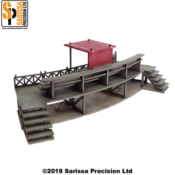 Ludus Grandstand Set with Pulvinar (Curved)