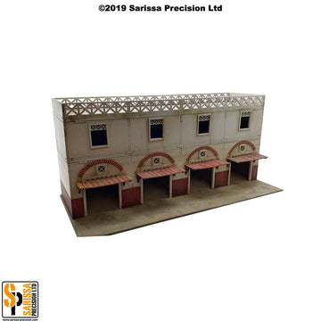 Middle Rank Shops With Flat Roof