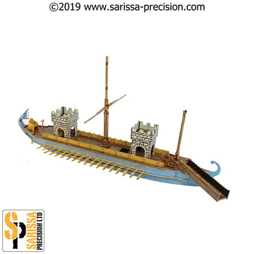 Roman Fighting Ship With Corvus (28mm)