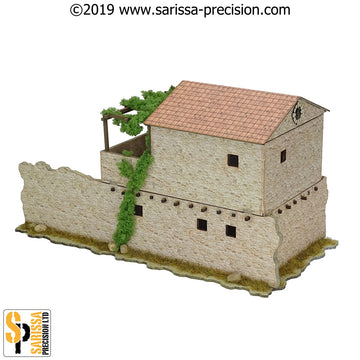 Mediterranean Village Two Storey House (28mm)