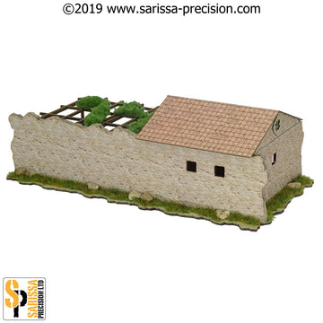 Mediterranean Village House - Left Hand (28mm)