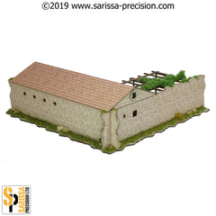 Mediterranean Village House Corner (28mm)